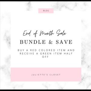End of Month Sale